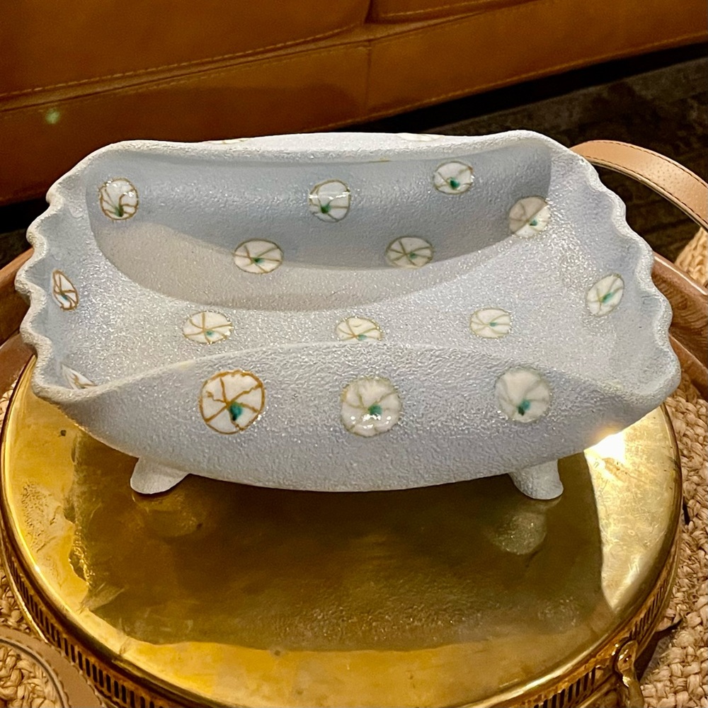 MCM Fratelli Fanciullacci TEXTURED ITALIAN ART POTTERY Ashtray or Bowl